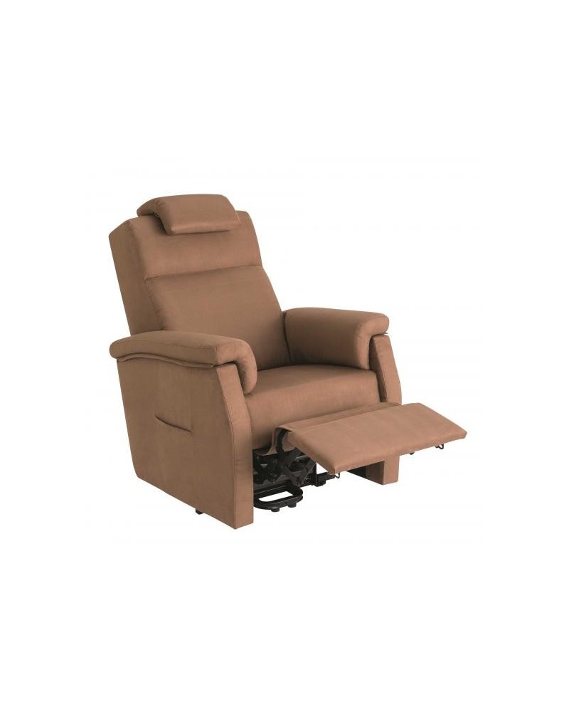 SILLON FINO - SOFA 1 MOTOR MICROFIBRA CAMEL