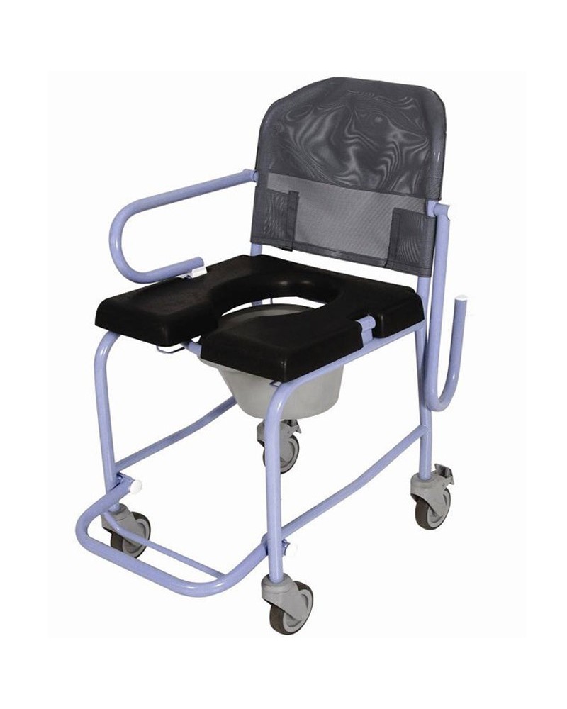 SILLA DE DUCHA E INODORO CON RUEDAS OBEA FD-70