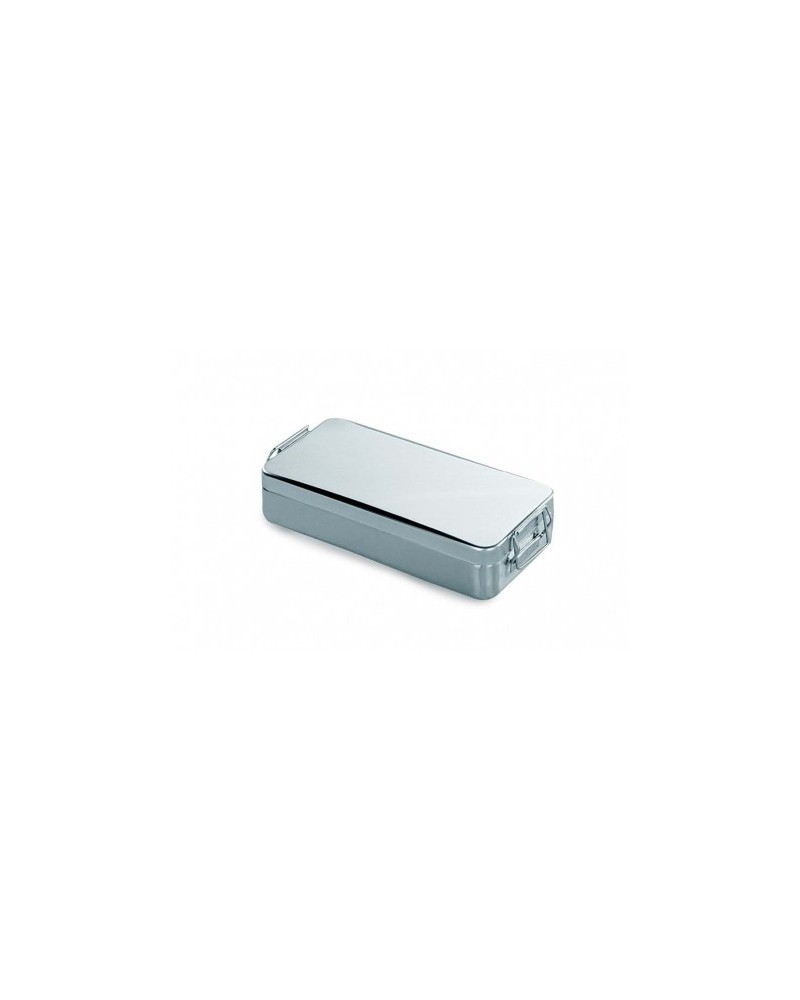 CONTENEDOR TAPA C/ASA Y CIERRE. AC/INOX 18/10 220X120X(H)60 ACE10011