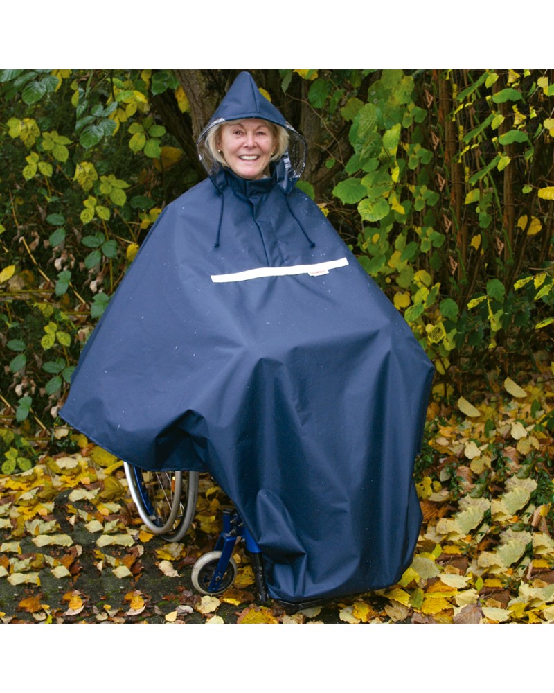 Poncho Impermeable para Silla de Ruedas