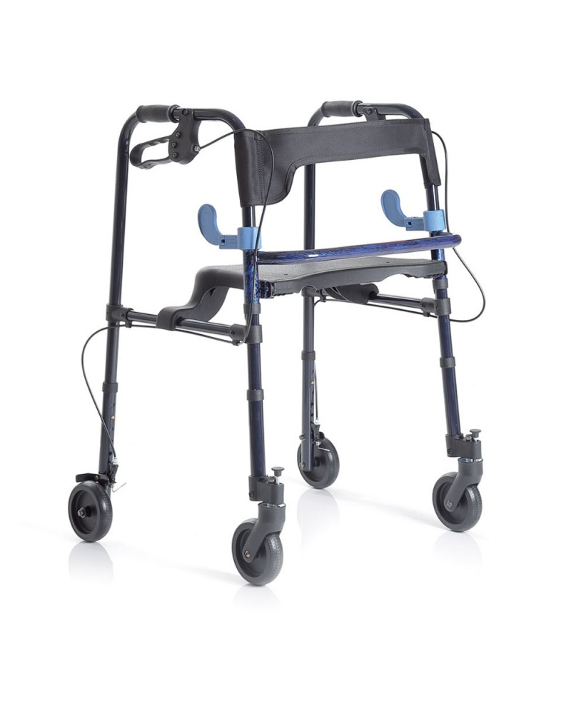 Rollator Plegable con 4 Ruedas